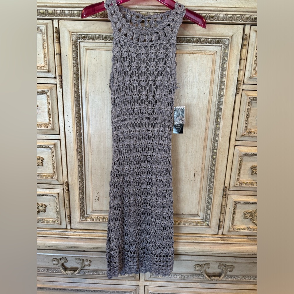 Beautiful crochet dress.